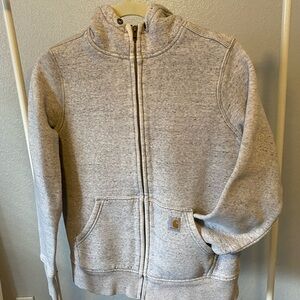 Carhartt Gray Hoodie Jacket